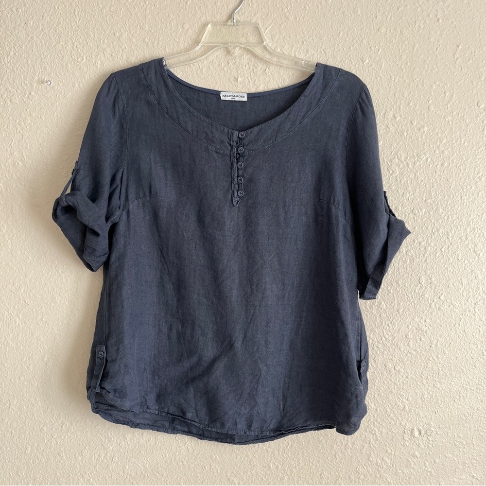 Kalipsa Rose Paris linen tunic